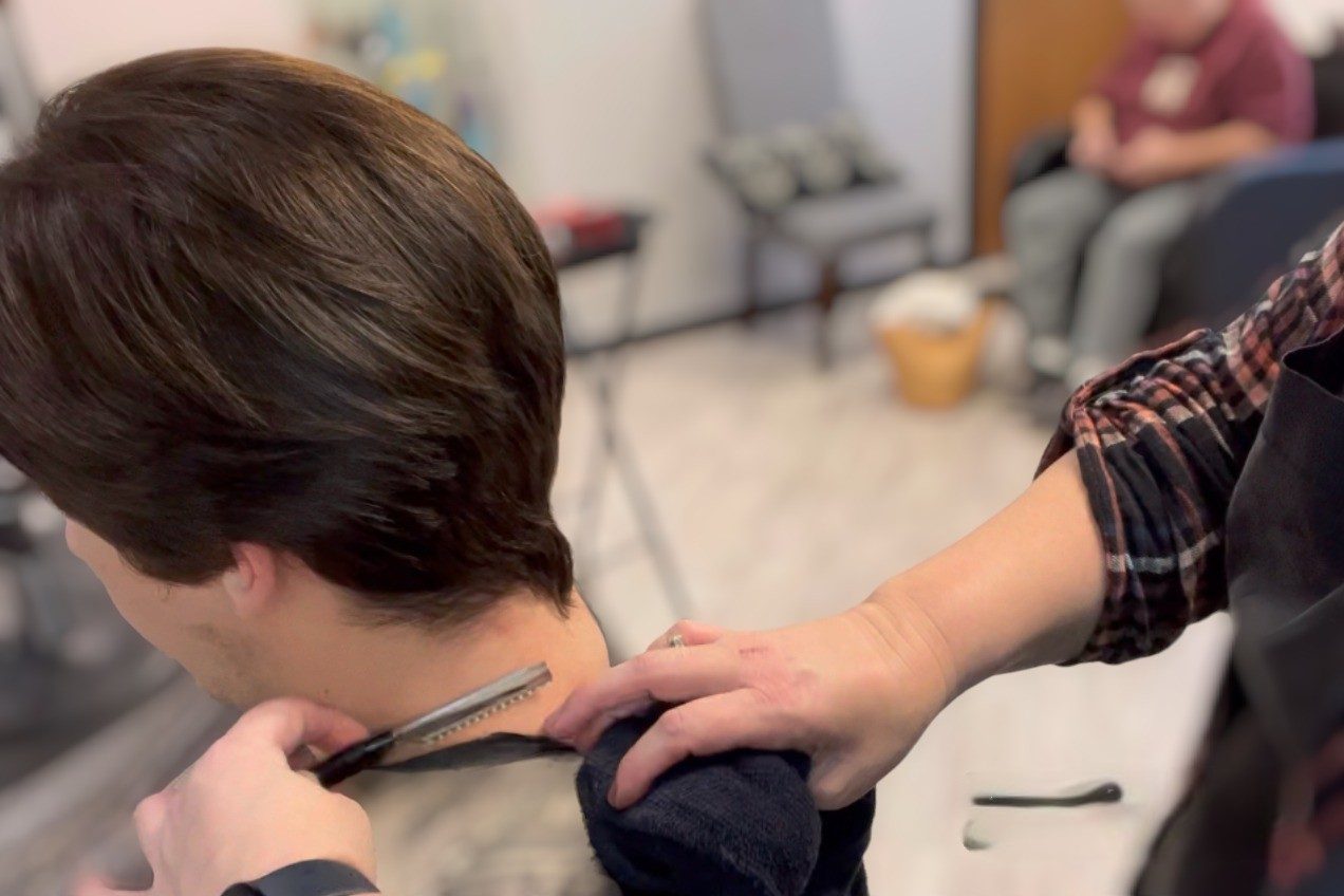 Signature haircut and style